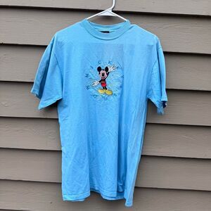 Disney Men's Blue T-shirt